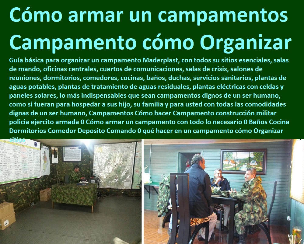 Campamentos Cómo hacer Campamento construcción militar policia ejercito armada 0 Cómo armar un campamento con todo lo necesario 0 Baños Cocina Dormitorios Comedor Deposito Comando 0 qué hacer en un campamento cómo Organizar sitios Campamentos Cómo hacer Campamento construcción militar policia ejercito armada 0 Cómo armar un campamento con todo lo necesario 0 Baños Cocina Dormitorios Comedor Deposito Comando 0 qué hacer en un campamento cómo Organizar sitios